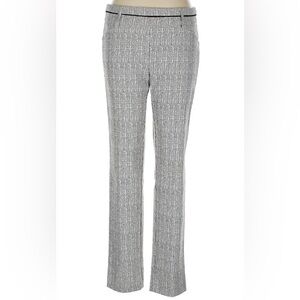 Zac & Rachel Black and White Pull On Slim Ankle-length Pants